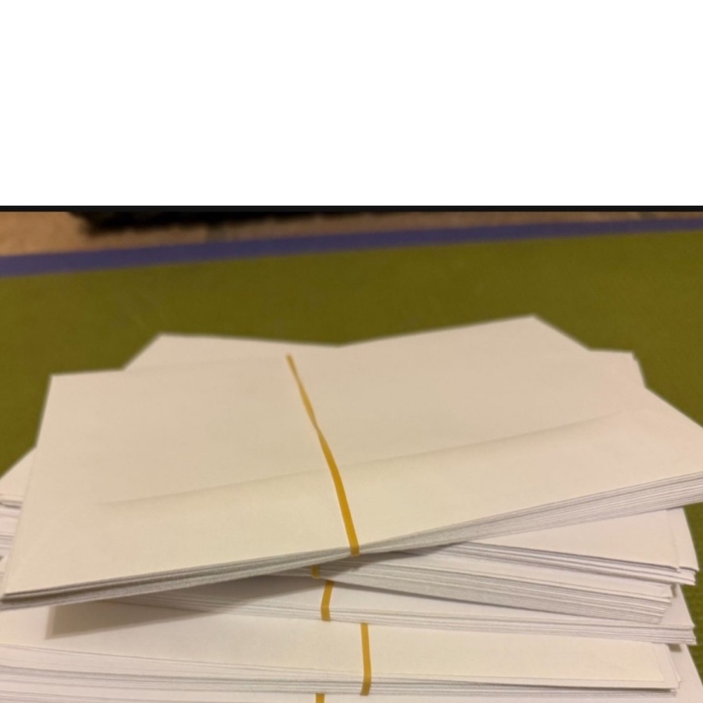 75 6x9 White Envelopes